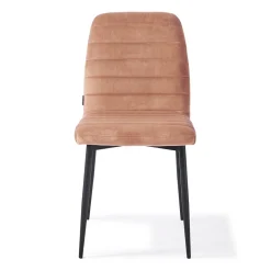 Rockefeller Dining Chair, velvet, blush