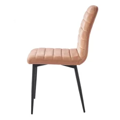 Rockefeller Dining Chair, velvet, blush