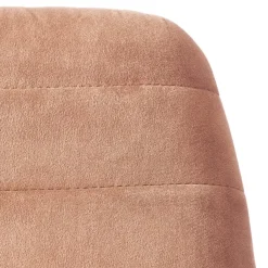 Rockefeller Dining Chair, velvet, blush