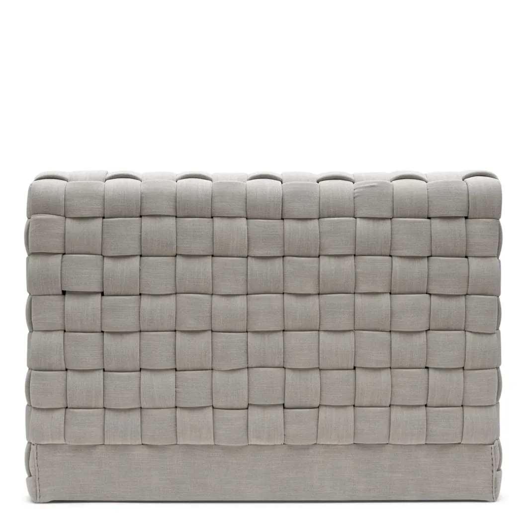 Room 48 Headboard, mouliné linen, fabulous flax