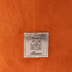 Rue Royale Armchair, velvet, pumpkin