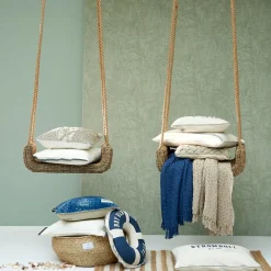 Rustic Rattan Outdoor Ibiza Swing