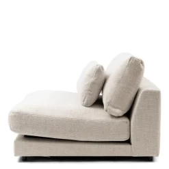 Stephen Center, rich tweed, antique white