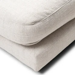 Stephen Chaise Longue Right, rich tweed, antique white