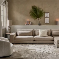 Stephen Corner Arm L Light Taupe