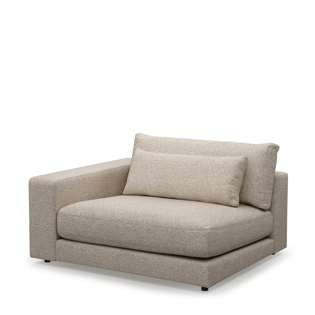 Stephen Corner Arm Left, bouclé, desert