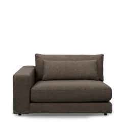 Stephen Corner Arm Left, bouclé, hedgehog