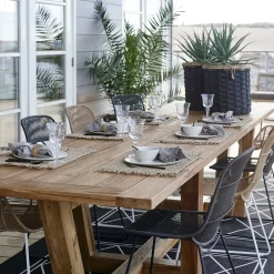 Tanjung Outdoor Dining Table, 300x100 cm