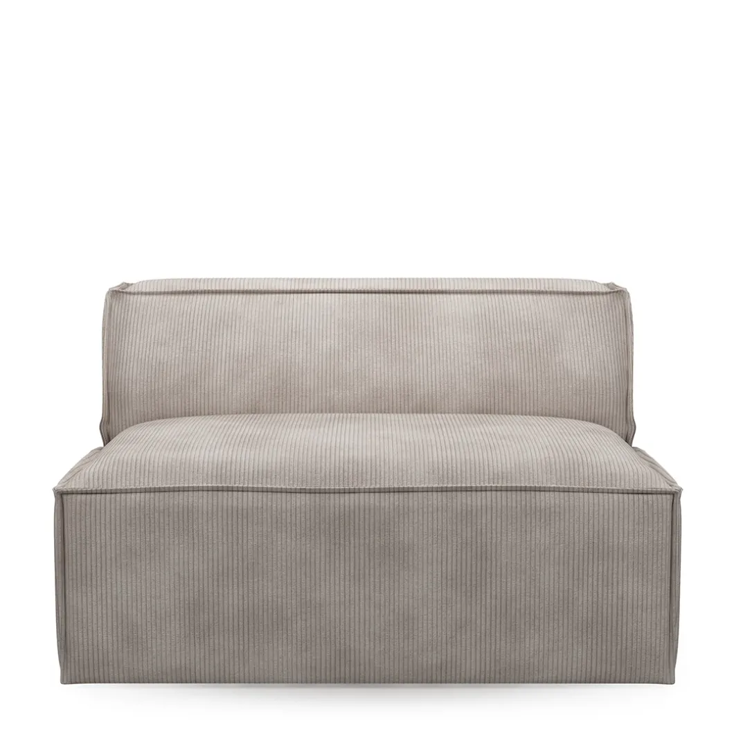 The Jagger Center 125 cm, english rib, almond