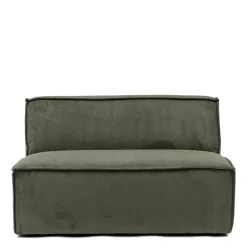 The Jagger Center 125 cm, english rib, moss green