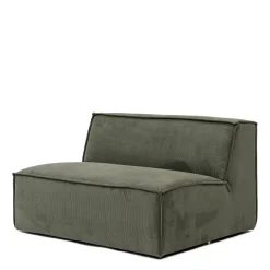 The Jagger Center 125 cm, english rib, moss green