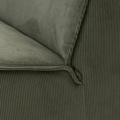 The Jagger Center 125 cm, english rib, moss green