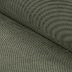 The Jagger Center 125 cm, english rib, moss green