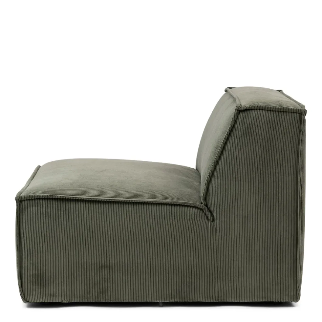 The Jagger Center 95cm, english rib, moss green