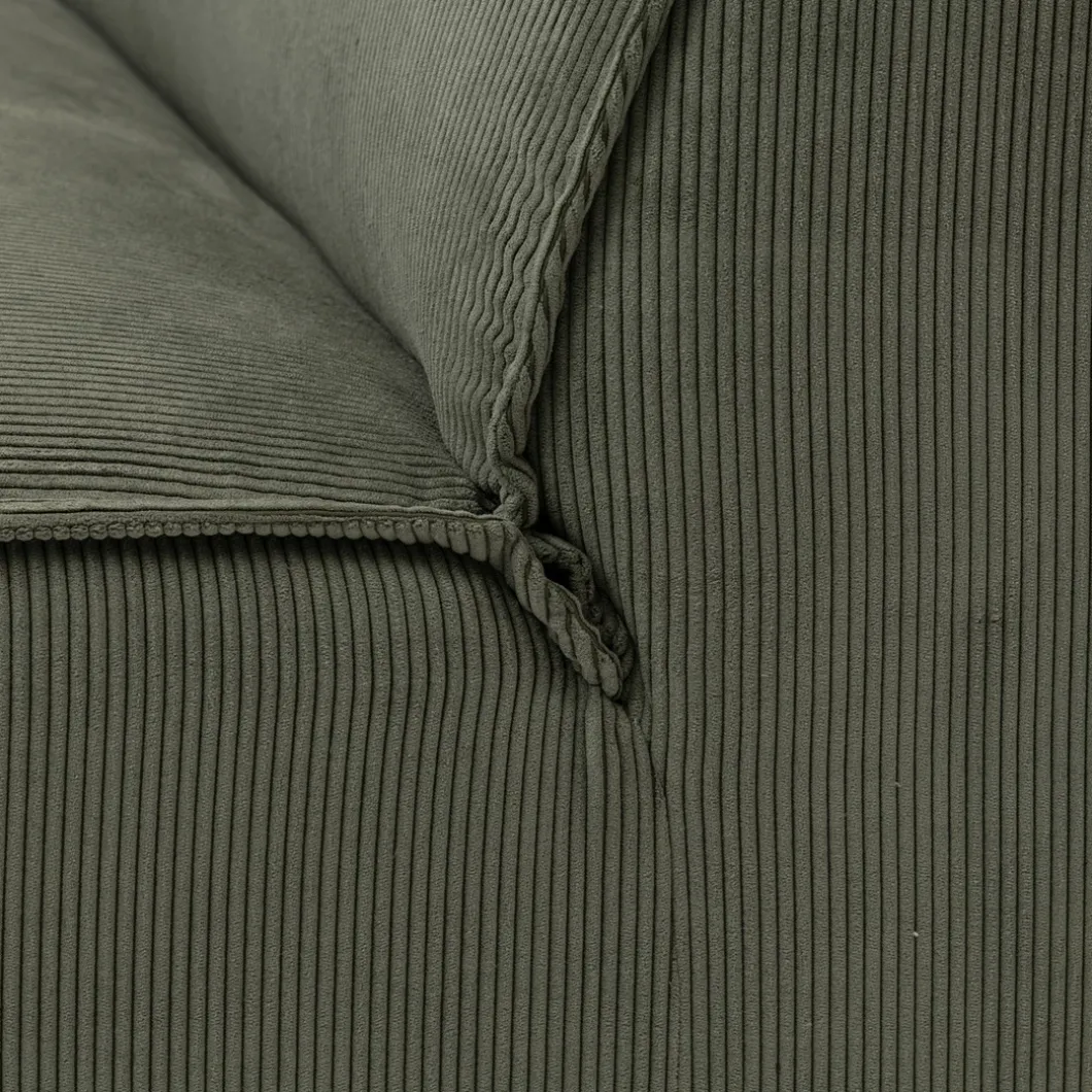 The Jagger Center 95cm, english rib, moss green