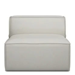 The Jagger Center 95cm, oxford weave, alaskan white