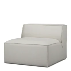 The Jagger Center 95cm, oxford weave, alaskan white