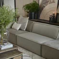 The Jagger Center 125cm, oxford weave, anvers flax