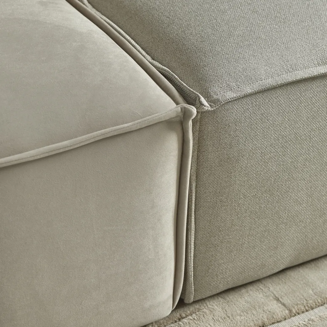 The Jagger Center 125cm, oxford weave, anvers flax