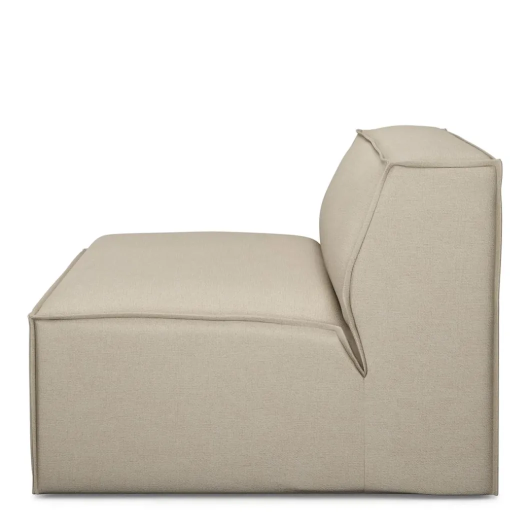 The Jagger Center 125cm, oxford weave, flanders flax