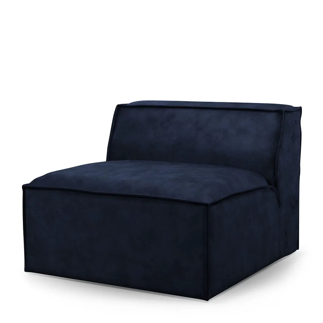 The Jagger Center 95cm, velvet, estate blue