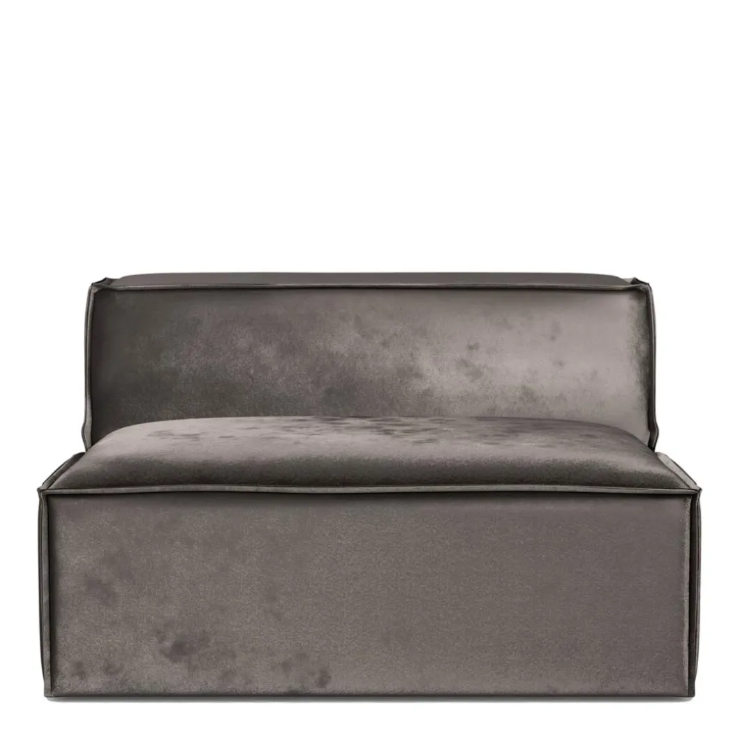 The Jagger Center 125cm, velvet, grimaldi grey
