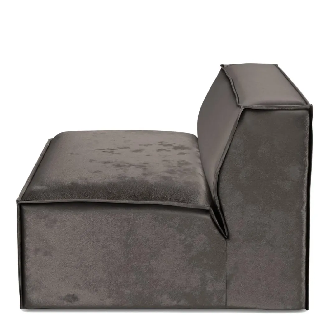 The Jagger Center 125cm, velvet, grimaldi grey