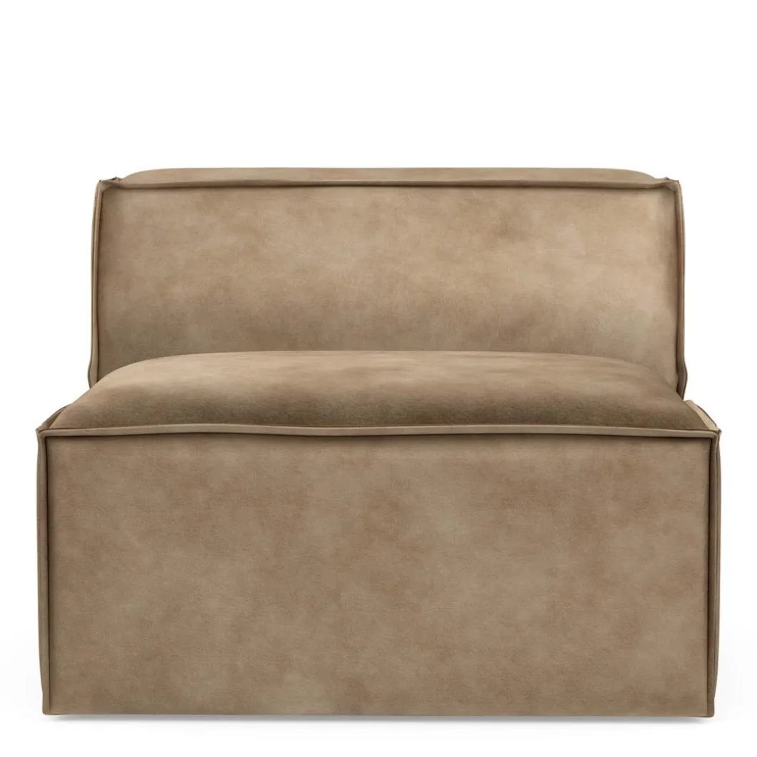 The Jagger Center 95cm, velvet, golden beige
