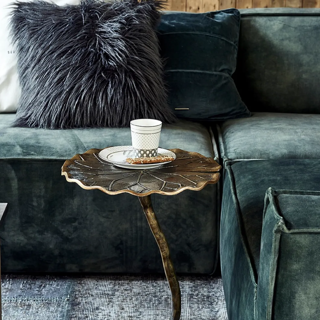 The Jagger Center 95cm, velvet, golden beige