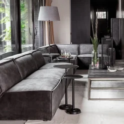 The Jagger Center 95cm, velvet, grimaldi grey