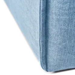 The Jagger Center 95cm, washed cotton, ice blue