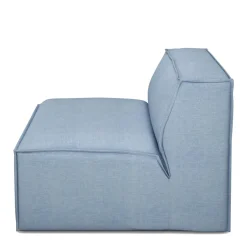 The Jagger Center 125cm, washed cotton, ice blue