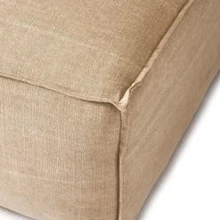 The Jagger Center 125cm, washed cotton, naturel