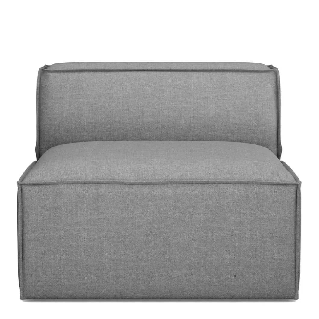 The Jagger Center 95cm, washed cotton, grey