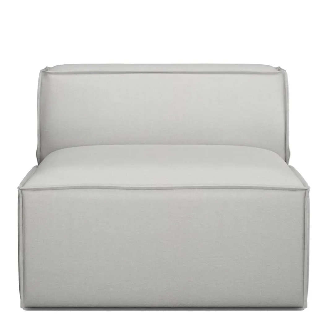 The Jagger Center 95cm, washed cotton, ash grey