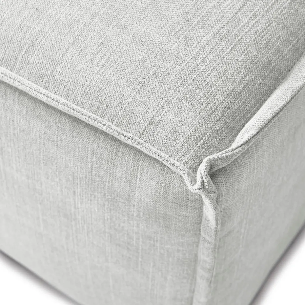 The Jagger Center 95cm, washed cotton, ash grey