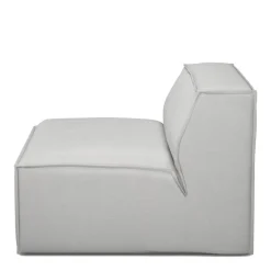 The Jagger Center 95cm, washed cotton, ash grey