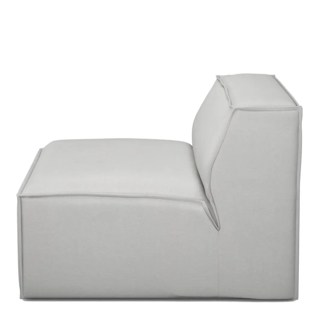 The Jagger Center 95cm, washed cotton, ash grey