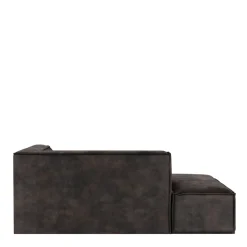 The Jagger Chaise Longue Left, velvet, grimaldi grey