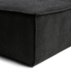 The Jagger Chaise Longue Left, celtic weave, caviar