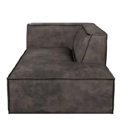 The Jagger Chaise Longue Right, velvet, grimaldi grey