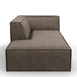 The Jagger Chaise Longue Left, bouclé, hedgehog