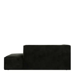 The Jagger Chaise Longue Right, velvet, ivy