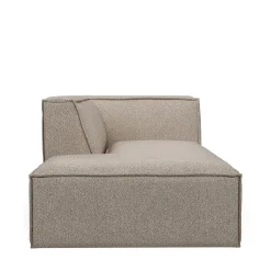 The Jagger Chaise Longue Left, bouclé, desert
