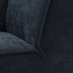 The Jagger Corner, french weave, deep blue