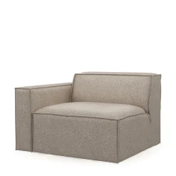 The Jagger Corner Left, bouclé, desert