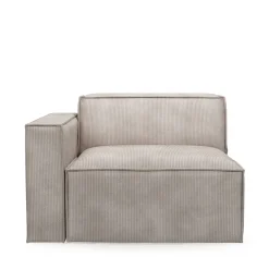 The Jagger Corner Left, english rib, almond