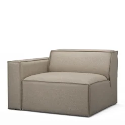 The Jagger Corner Left, oxford weave, anvers flax