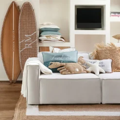 The Jagger Corner Left, oxford weave, alaskan white