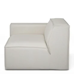 The Jagger Corner Left, oxford weave, alaskan white